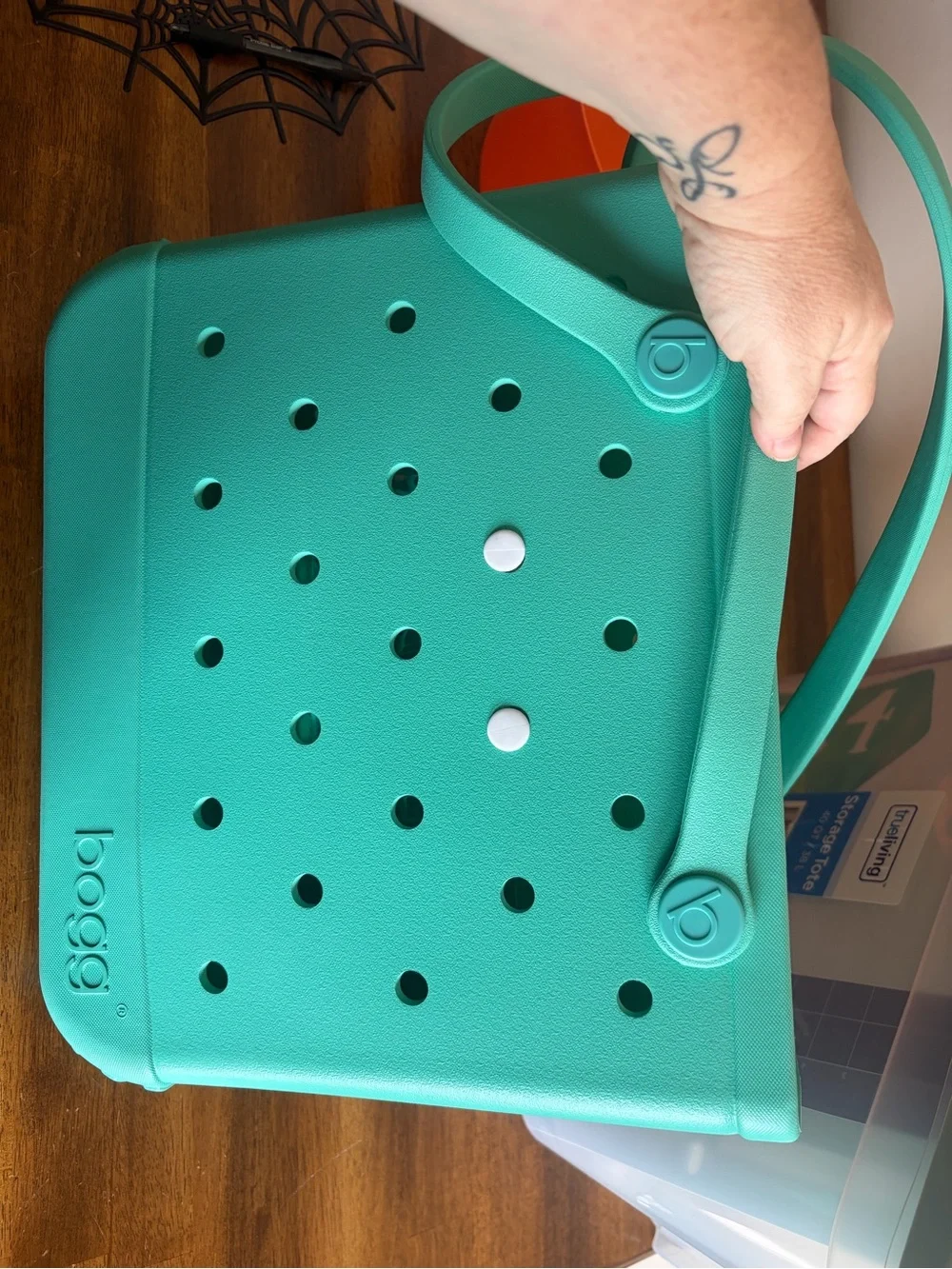 BOGG BAG Turquoise Carry Tote